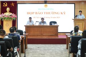 Họp báo thường kỳ Bộ Công Thương quý III/2025