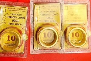 Vàng nhẫn bay hơn 1 triệu đồng/lượng sau 1 tuần giao dịch