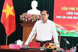 Gỡ vướng mắc trong giải phóng mặt bằng dự án điện hạt nhân Ninh Thuận