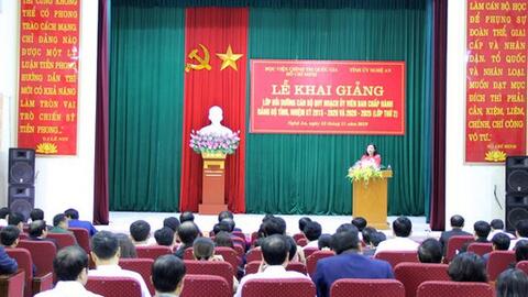 Nghệ An: 4 trường hợp nhân sự sẽ được rà soát đưa ra khỏi quy hoạch nhiệm kỳ 2020 - 2025