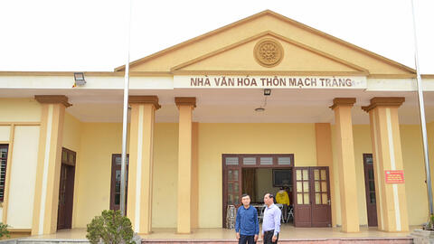 Đông Anh xây dựng nhà văn hóa theo hướng hiện đại