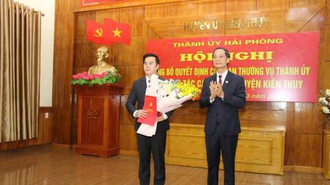 Hải Phòng công bố hàng loạt Quyết định về công tác cán bộ