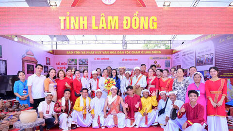 Lâm Đồng ghi dấu ấn tại Ngày hội Văn hóa dân tộc Chăm toàn quốc