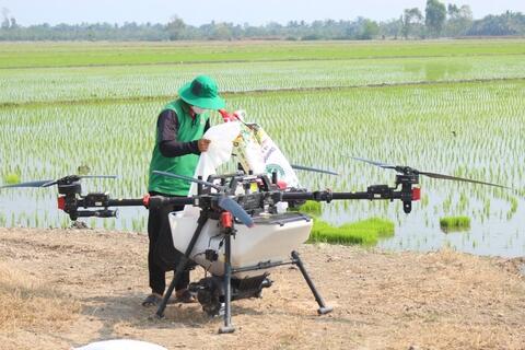 Lời giải cho nông nghiệp manh mún: HTX và drone hợp sức vượt thách thức