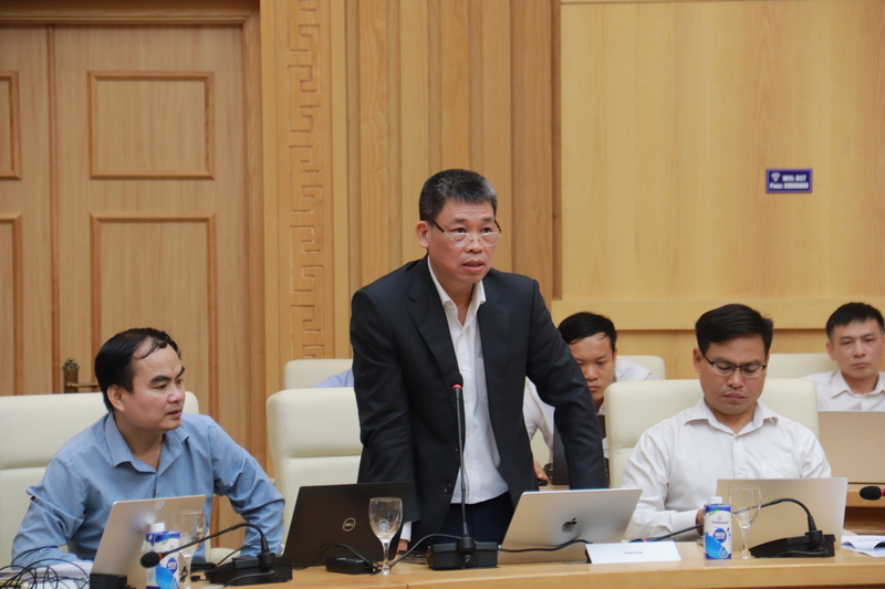 Đại diện PV Gas báo cáo về tình hình cung cấp nhiên liệu khí