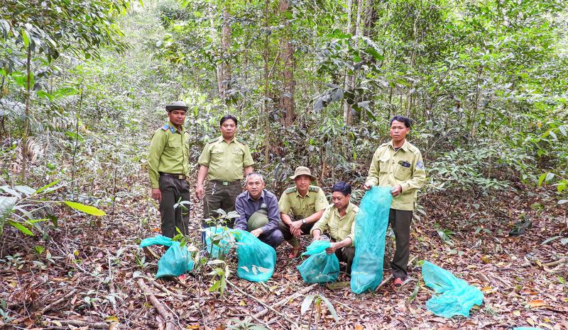 17 cá thể động vật quý hiếm được thả về môi trường tự nhiên. Ảnh: ĐVCC