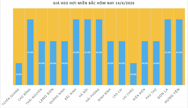 Giá heo hơi hôm nay 14/4/2026: Tiếp tục neo cao - 1