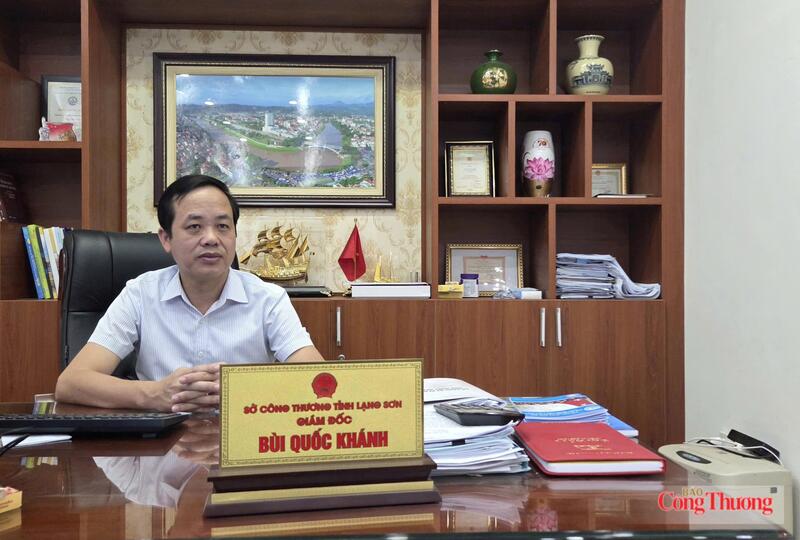 Ông Bùi Quốc Khánh, Giám đốc Sở Công Thương Lạng Sơn.
