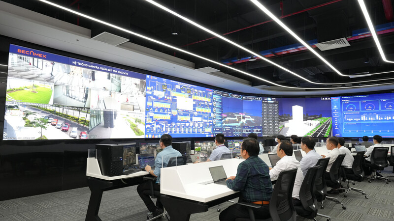 Các khu công nghiệp đang ứng dụng dữ liệu lớn, GIS, IoT và AI để quản lý quy hoạch, hạ tầng kỹ thuật, an ninh và môi trường theo thời gian thực. Ảnh: BCM