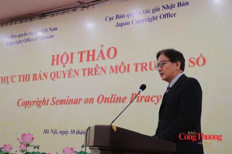 Ông Kawakami Toshihiro, Cục trưởng Cục Bản quyền tác giả Nhật Bản .