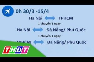 Bản tin Covid-19 | 30/3/2020 - Dừng nhiều đường bay nội địa | THDT