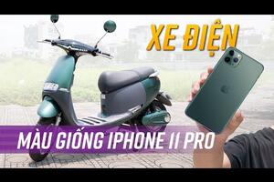 Trải nghiệm xe điện màu Midnight Green đẹp như iPhone 11 Pro Max!