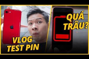 Vlog test pin iPhone SE 2020: Trụ hết 1 ngày quá đã!!!!