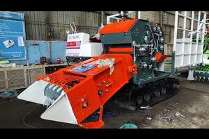 Máy cuốn rơm tự hành TSC850 mới nhất năm 2022. ĐT: 0963.005.551