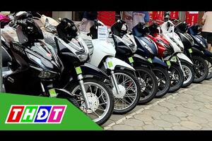 Xe máy tiếp tục giảm giá | THDT