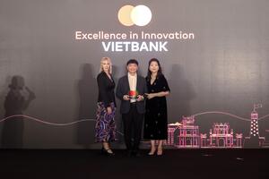 Vietbank được tổ chức thẻ quốc tế Mastercard vinh danh