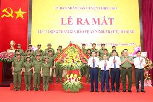 Thanh Hóa: Thành lập 4.351 Tổ bảo vệ an ninh, trật tự và triển khai Luật Căn cước