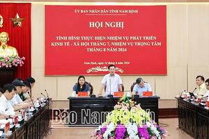 Nam Định đẩy nhanh tiến độ triển khai các công trình trọng điểm