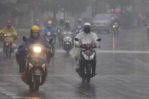 Bắc Bộ nồm ẩm và mưa lạnh