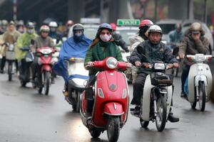Hà Nội có mưa, trời rét