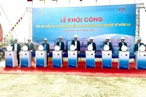Quảng Bình: Khởi công Dự án Bến cảng tổng hợp quốc tế Hòn La