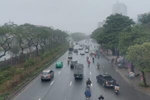 Hà Nội nhiều mây, có mưa vài nơi