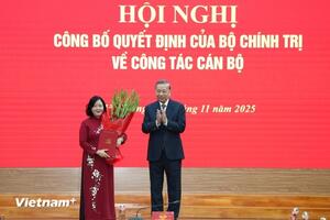Bà Bùi Thị Minh Hoài giữ chức Bí thư Đảng ủy Mặt trận Tổ quốc, các đoàn thể Trung ương