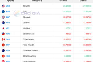 Tỷ giá USD hôm nay 6/11/2025: Giảm trên thị trường tự do