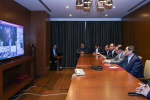 Thủ tướng chủ trì họp trực tuyến từ Algeria để ứng phó mưa lũ