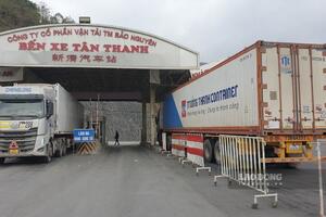 Lạng Sơn: Xuất khẩu tăng mạnh tại cửa khẩu Tân Thanh