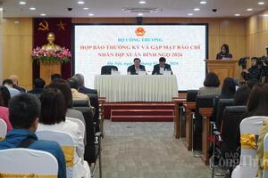 Bộ Công Thương tổ chức họp báo thường kỳ quý lV/2025
