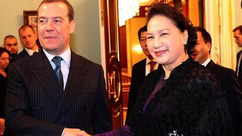 Thủ tướng Medvedev: Việt Nam hiện là điểm đến ưa thích của người Nga