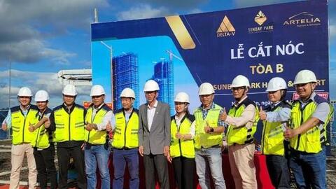 Crystal Bay, Tecco và đối tác chinh phục xong tòa tháp 48 tầng ở Phan Rang
