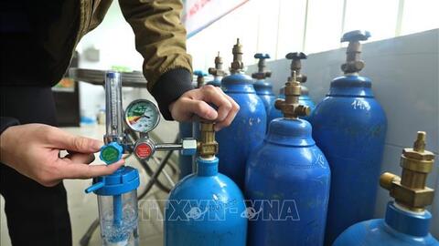 Đảm bảo nguồn cung oxy trong dịp Tết Nguyên đán
