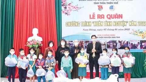 Thắp “lửa” phong trào tình nguyện
