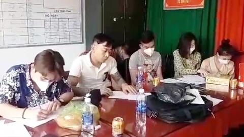 Đột kích khách sạn giữa đêm phát hiện 8 đối tượng tàng trữ, sử dụng ma túy