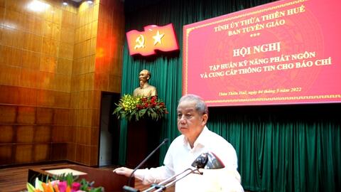 Chủ động, tự tin hơn khi cung cấp thông tin cho báo chí