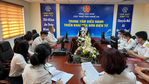 Nghệ An phấn đấu hết tháng 6/2022, người nộp thuế toàn tỉnh sử dụng hóa đơn điện tử