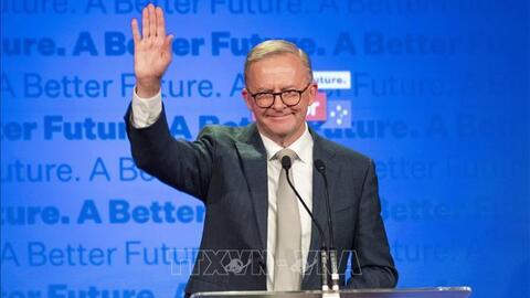 Thủ tướng mới của Australia Anthony Albanese tuyên thệ nhậm chức