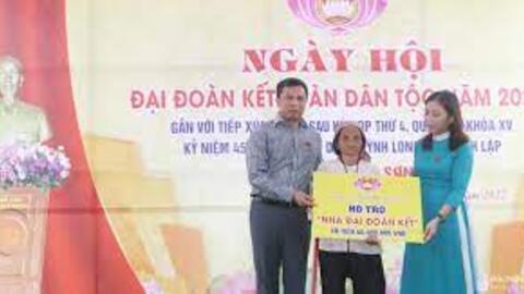 Đại biểu Quốc hội dự ngày hội Đại đoàn kết và tiếp xúc cử tri tại Quỳnh Lập