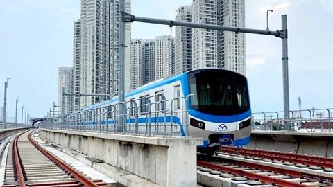 Tuyến Metro số 1 chạy thử nghiệm thương mại một tuần