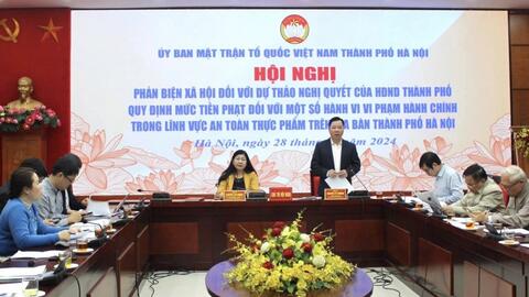 Đề xuất tăng gấp đôi mức phạt vi phạm an toàn thực phẩm