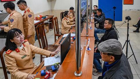 Người dân thuận lợi khi thực hiện cấp, đổi giấy phép lái xe
