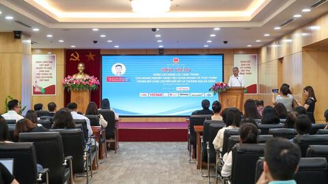 Nâng cao năng lực cạnh tranh của doanh nghiệp hàng tiêu dùng nhanh và thực phẩm