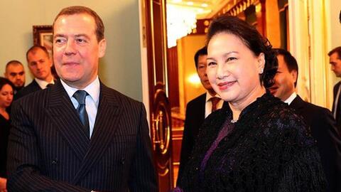 Thủ tướng Medvedev: Việt Nam hiện là điểm đến ưa thích của người Nga