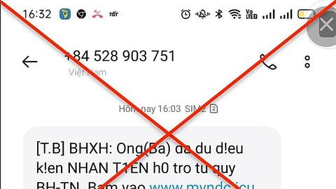 Xuất hiện nhiều đầu số lừa đảo nhận tiền hỗ trợ từ Quỹ Bảo hiểm thất nghiệp