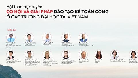 Cơ hội đào tạo kế toán công ở các trường đại học tại Việt Nam