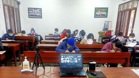 Nghệ An khảo sát về việc tổ chức dạy học trực tuyến trên toàn tỉnh