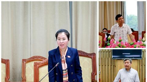 Đoàn Đại biểu Quốc hội tỉnh giám sát việc tiếp công dân và giải quyết khiếu nại tố cáo