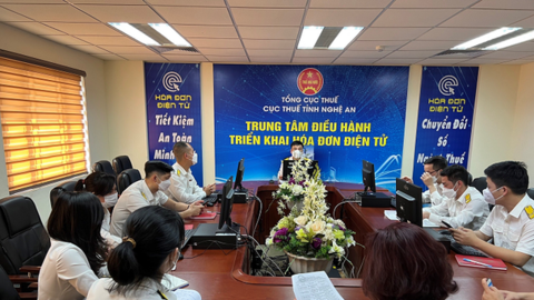 Nghệ An phấn đấu hết tháng 6/2022, người nộp thuế toàn tỉnh sử dụng hóa đơn điện tử